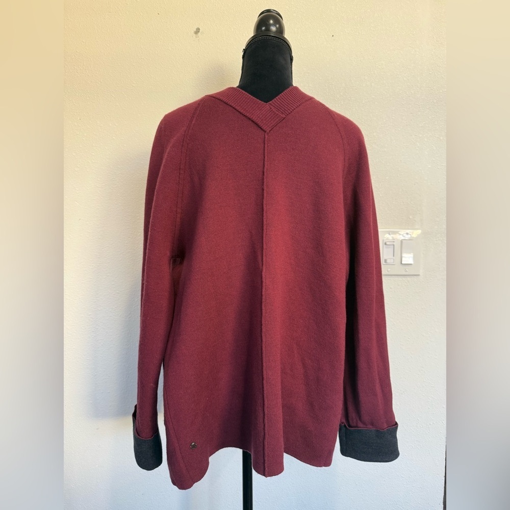 Lululemon Reverse Me Wrap sweater Cardigan - Picture 7 of 8